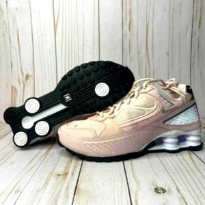 Nike Womens Shox Enigma 9000 BQ9001-600 Pink Running Shoes Sneakers Sz 7.5 R4